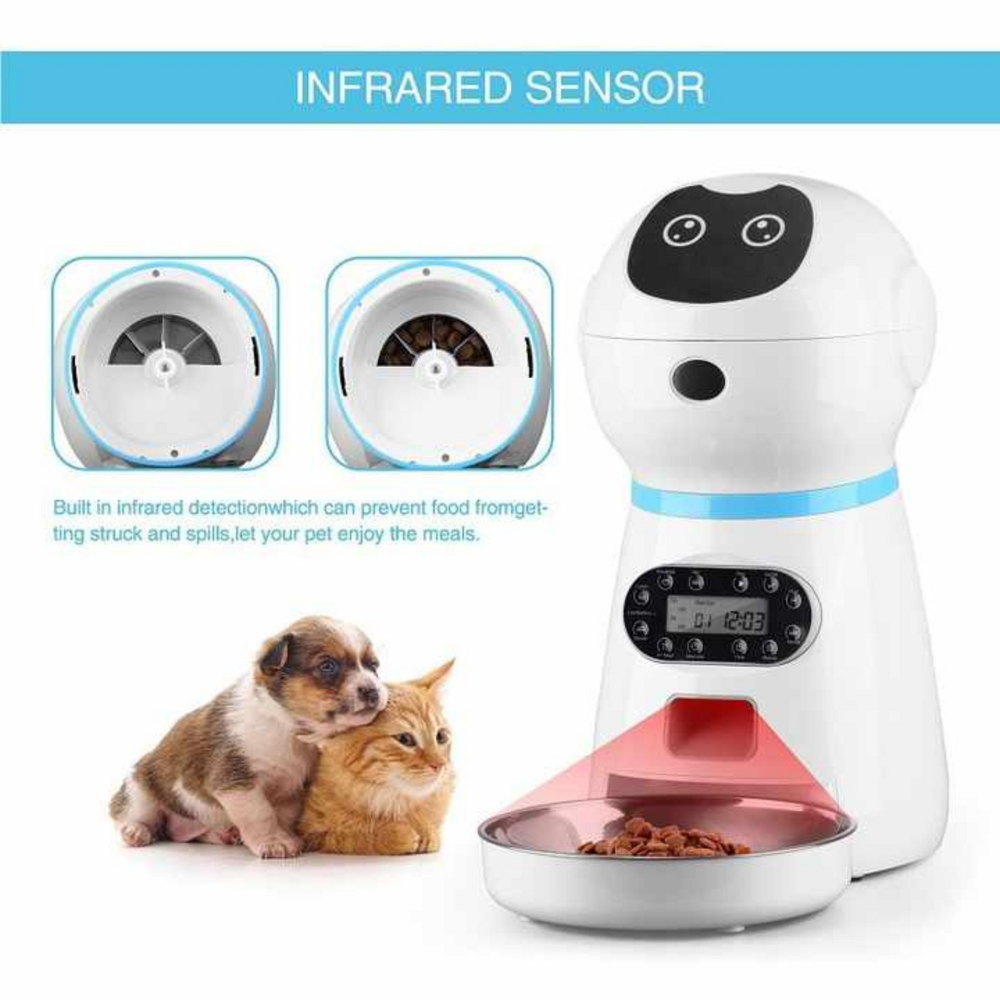 Pet feeder with Camera