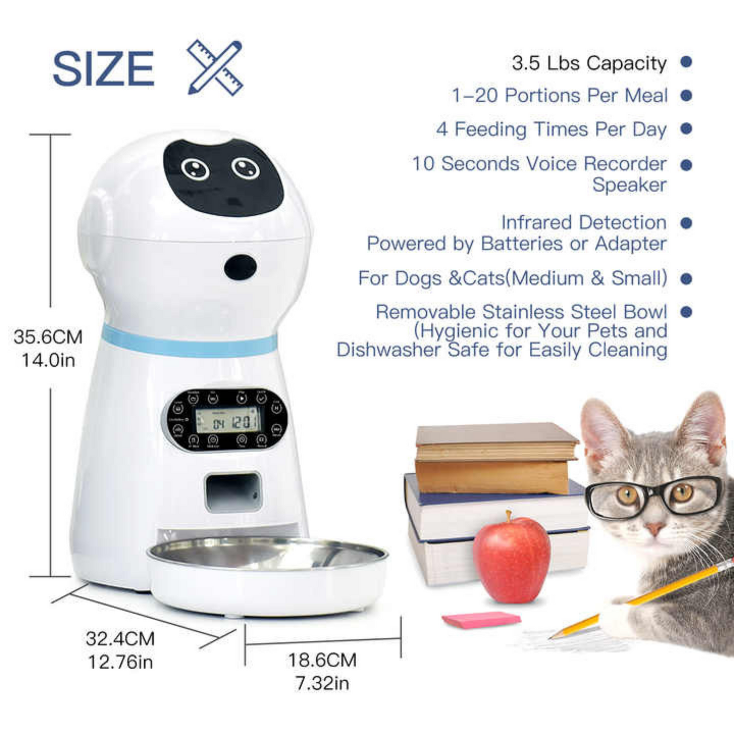 Pet feeder with Camera
