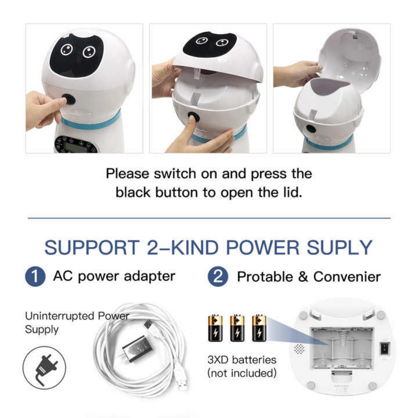Pet feeder with Camera