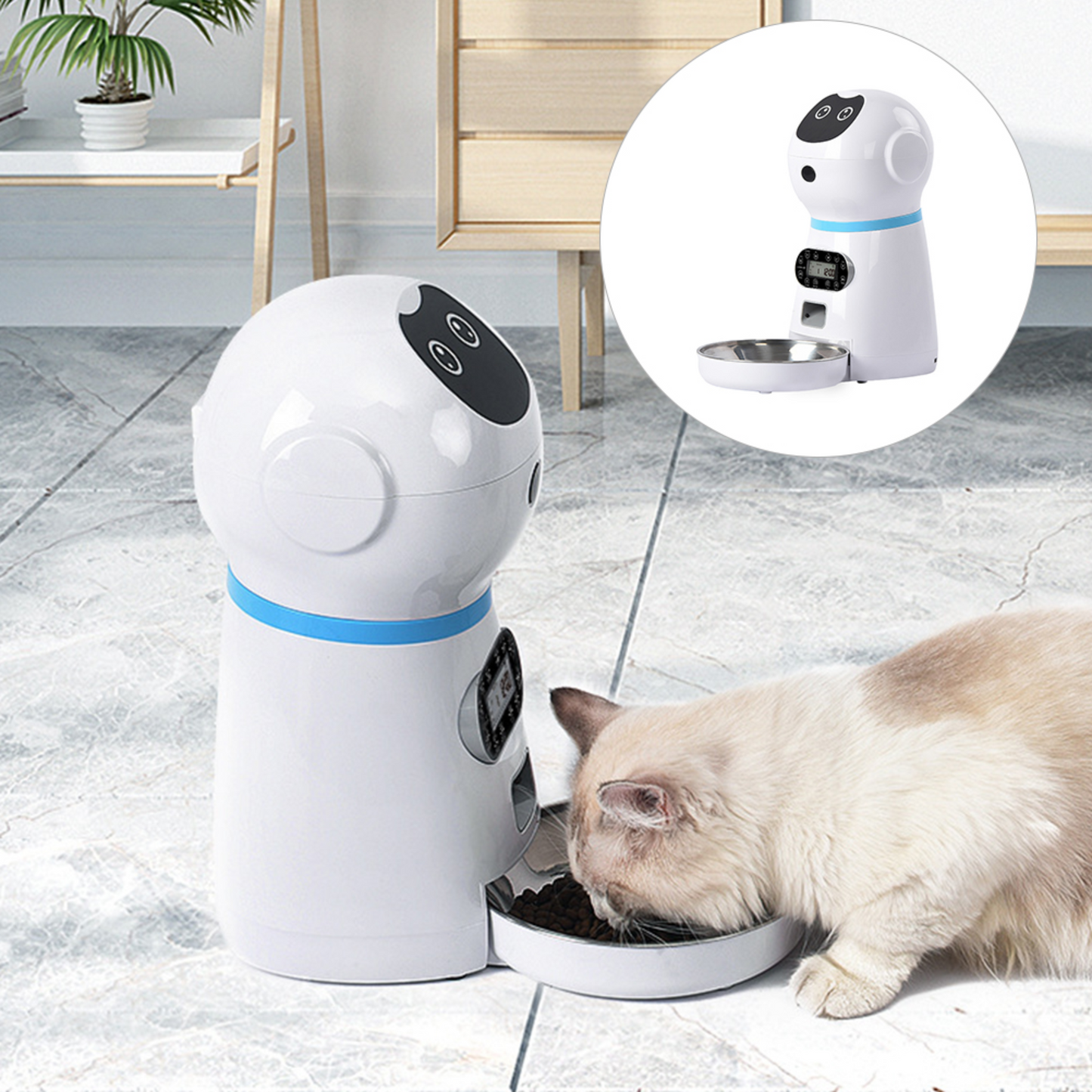Pet feeder with Camera