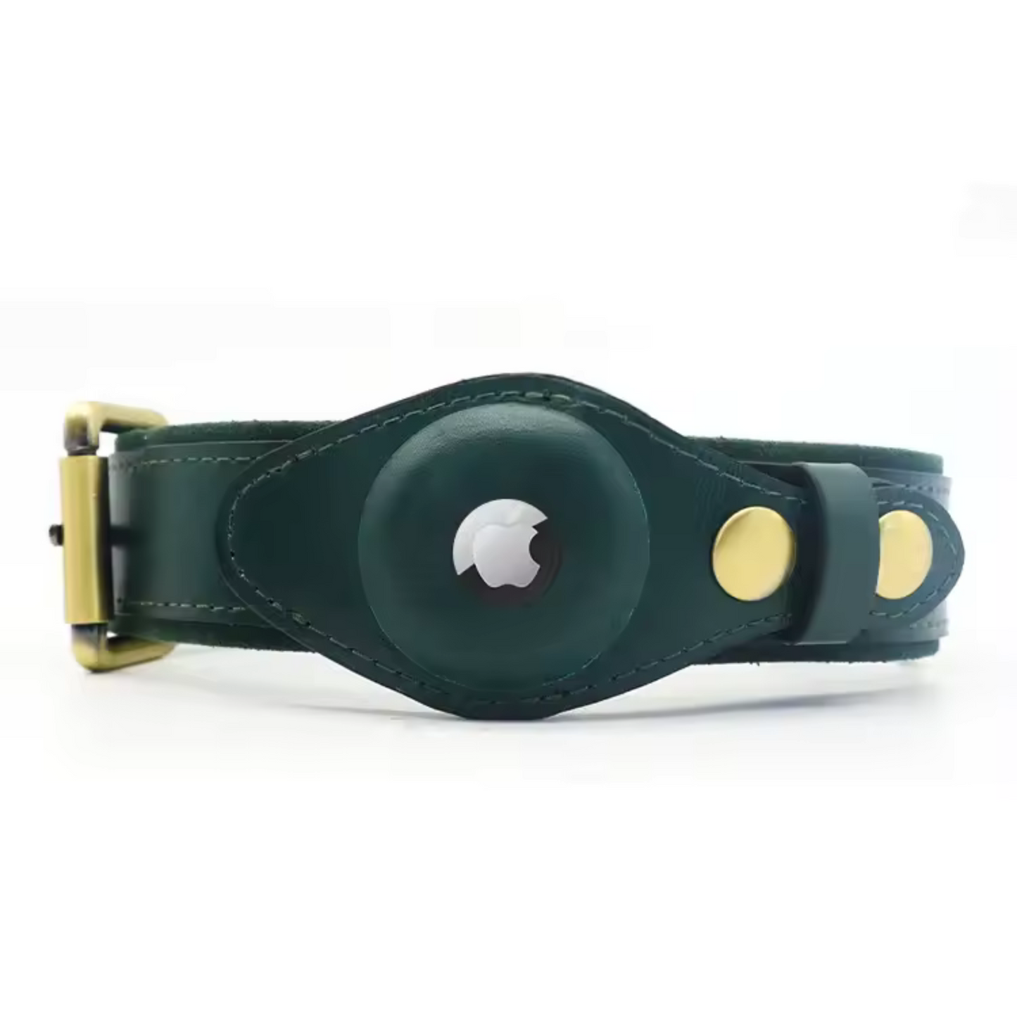 Leather Anti-Loss Dog Collar