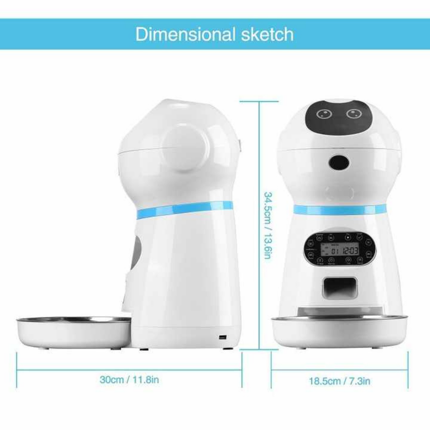 Pet feeder with Camera